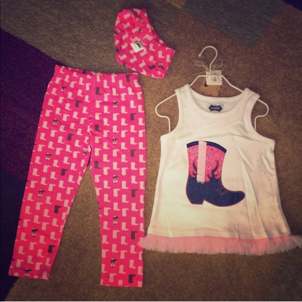 Girls MudPie 5T Set